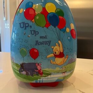 Winnie the Pooh "Up, Up and Away" 18” hard shell suitcase